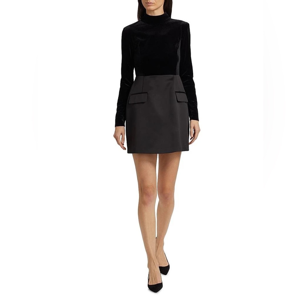 If Only Studio
Women’s Ellie Velvet Combo Minidress